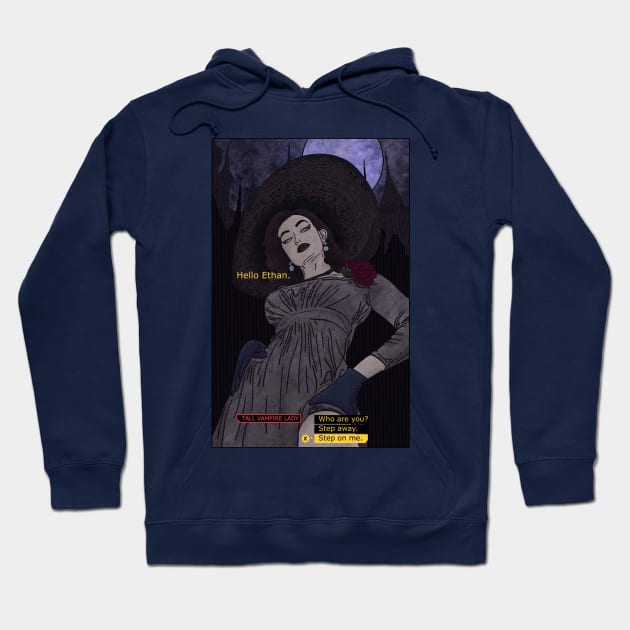 Tall Vampire Lady Hoodie by zody